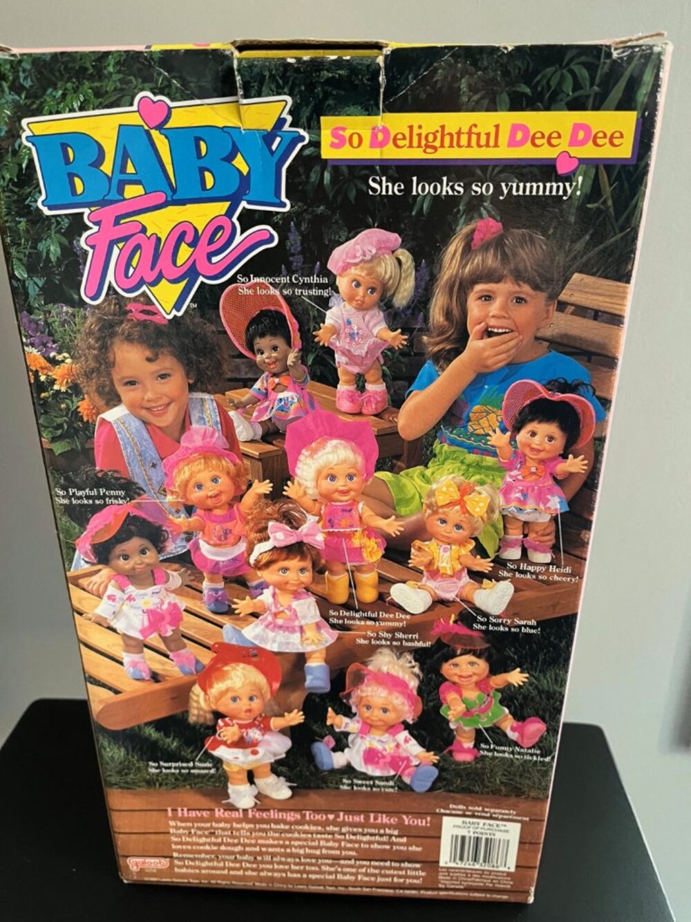 DOLL So Delightful Dee Dee #8 in Series Original Box, 13" Tall Galoob, Baby Face - Picture 8 of 9